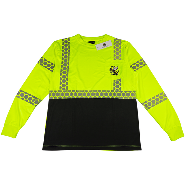 HBeeWear Hi-Vis Shirt (Yellow)