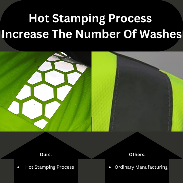 HBeeWear Hi-Vis Shirt (Green)