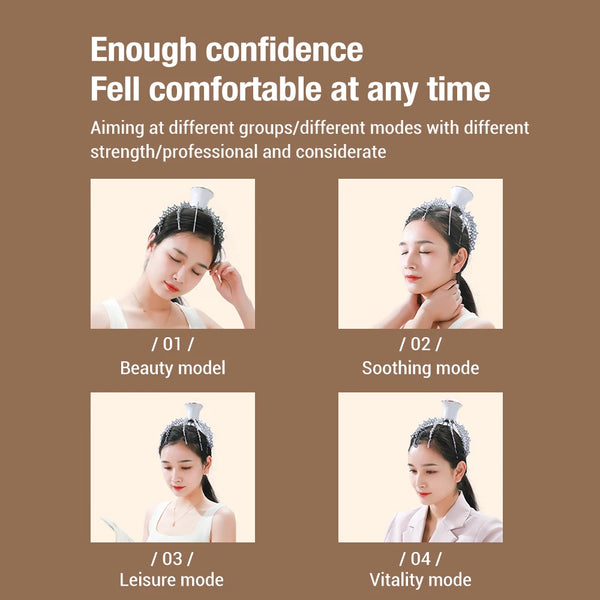 HeadRelieve™ Wireless Head Massager